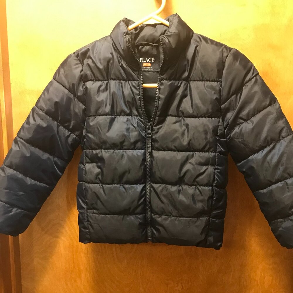 Boys Smaill (Size 5/6) Dark Blue Puffer Jacket by The Children's Place